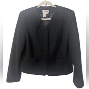 Chadwick's Wool Blend Ponte Jacket 14